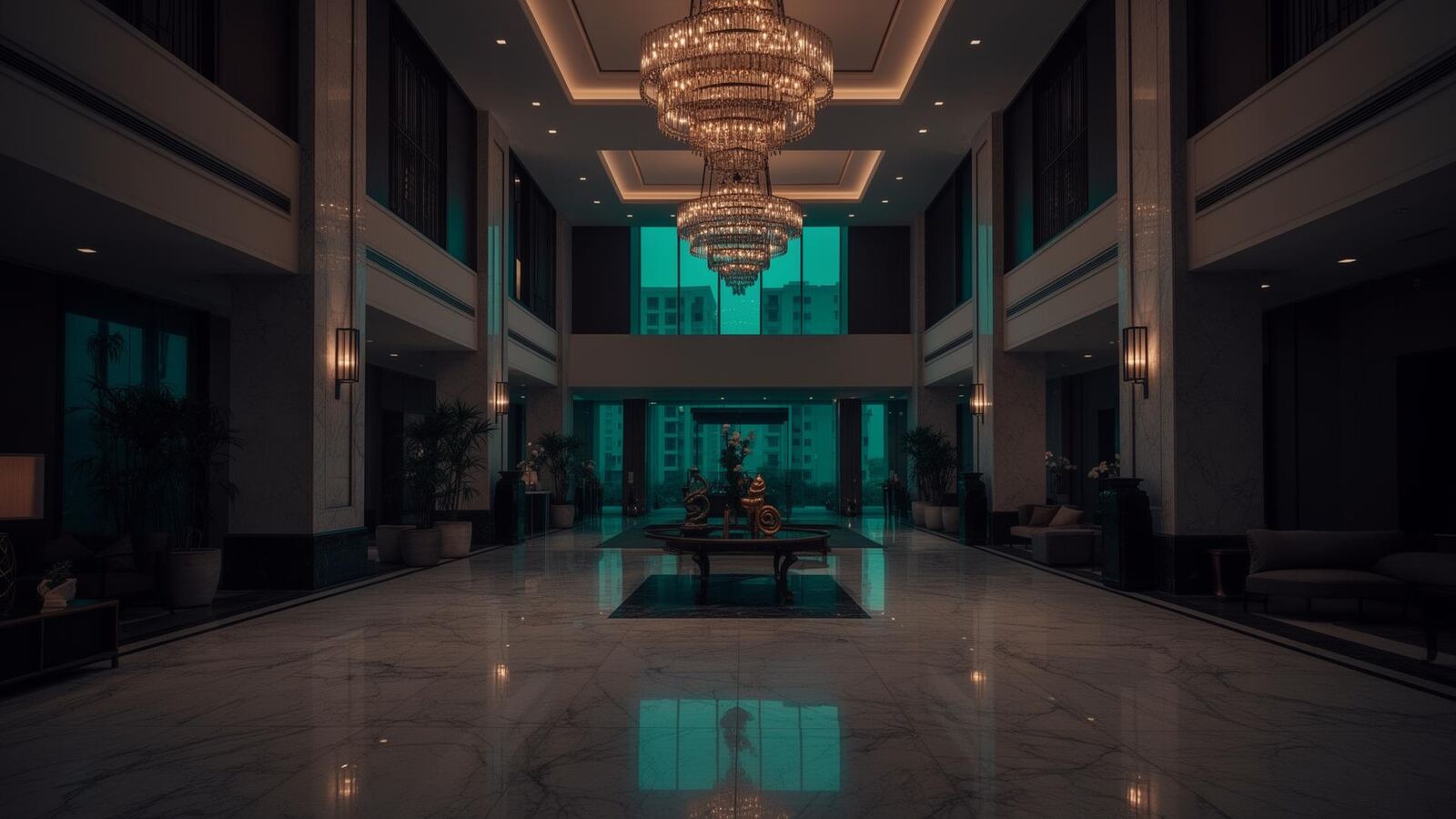 Lobby & Tower Entry